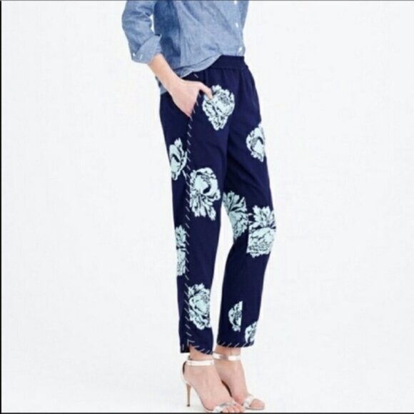 🌺J. Crew Reese Graphic Peony Easy on🌺 - Picture 3 of 14